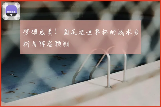梦想成真！国足进世界杯的战术分析与阵容预测